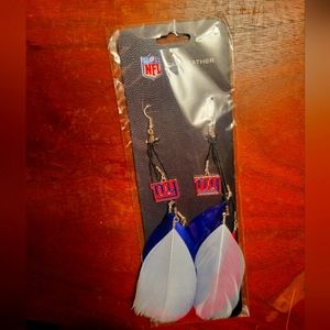 *NFL Giants earrings